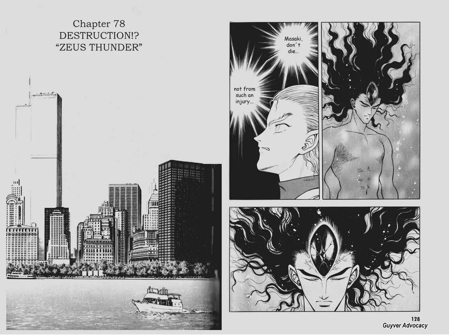 Guyver Chapter 78 page 1 - Chapter 78: Destruction!? "Zeus Thunder"