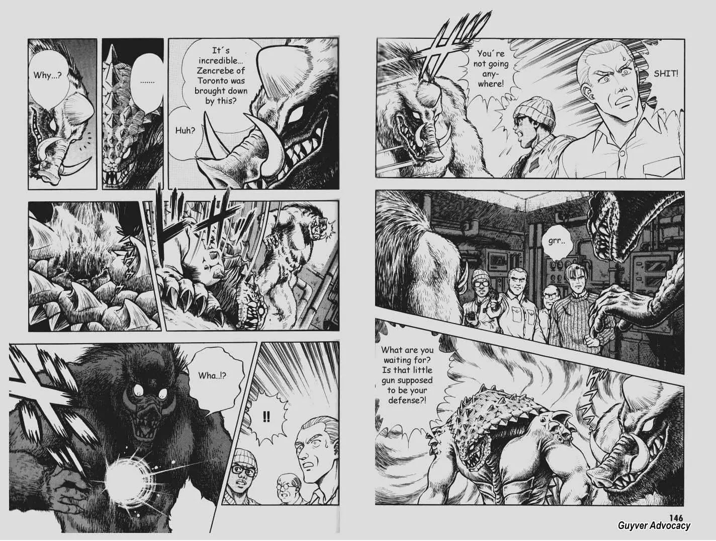Guyver Chapter 78 page 10 - Chapter 78: Destruction!? "Zeus Thunder"