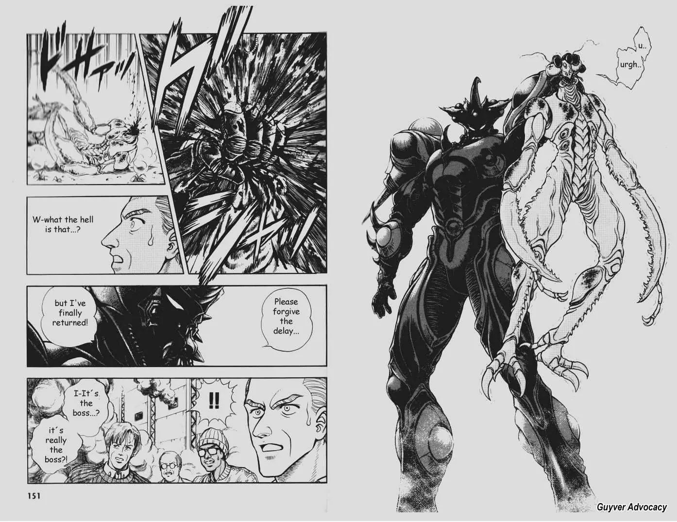 Guyver Chapter 78 page 12 - Chapter 78: Destruction!? "Zeus Thunder"