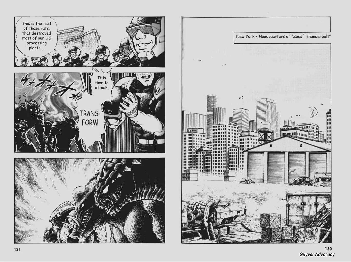 Guyver Chapter 78 page 2 - Chapter 78: Destruction!? "Zeus Thunder"