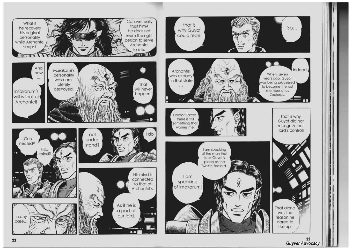 Guyver Chapter 80 page 10 - Chapter 80: The Secret of Alkanphel