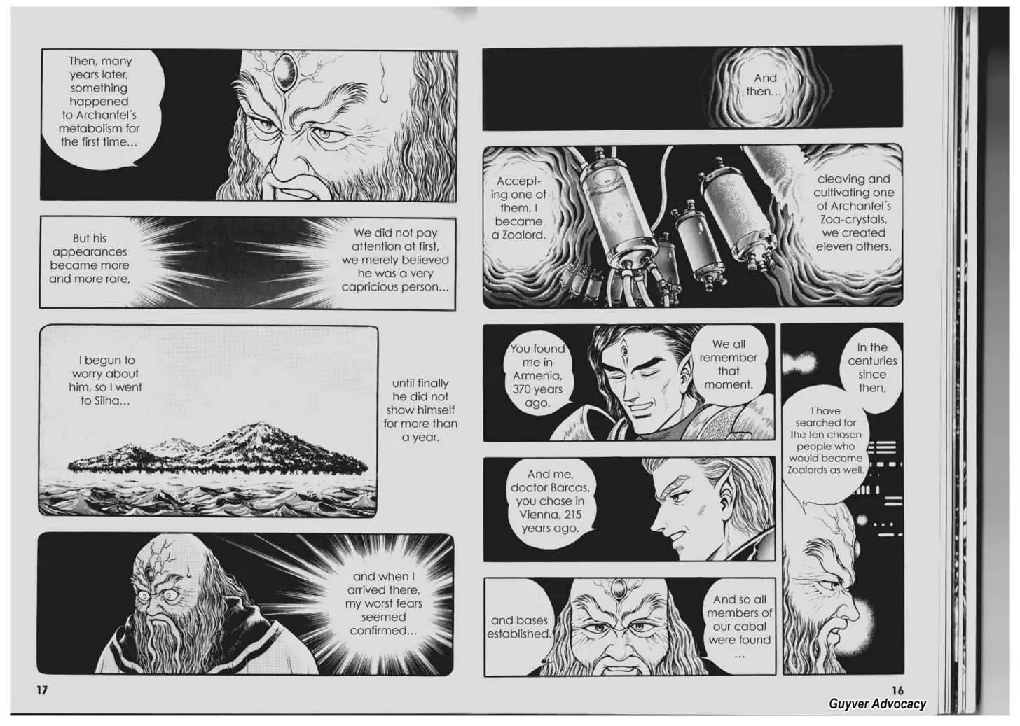 Guyver Chapter 80 page 7 - Chapter 80: The Secret of Alkanphel