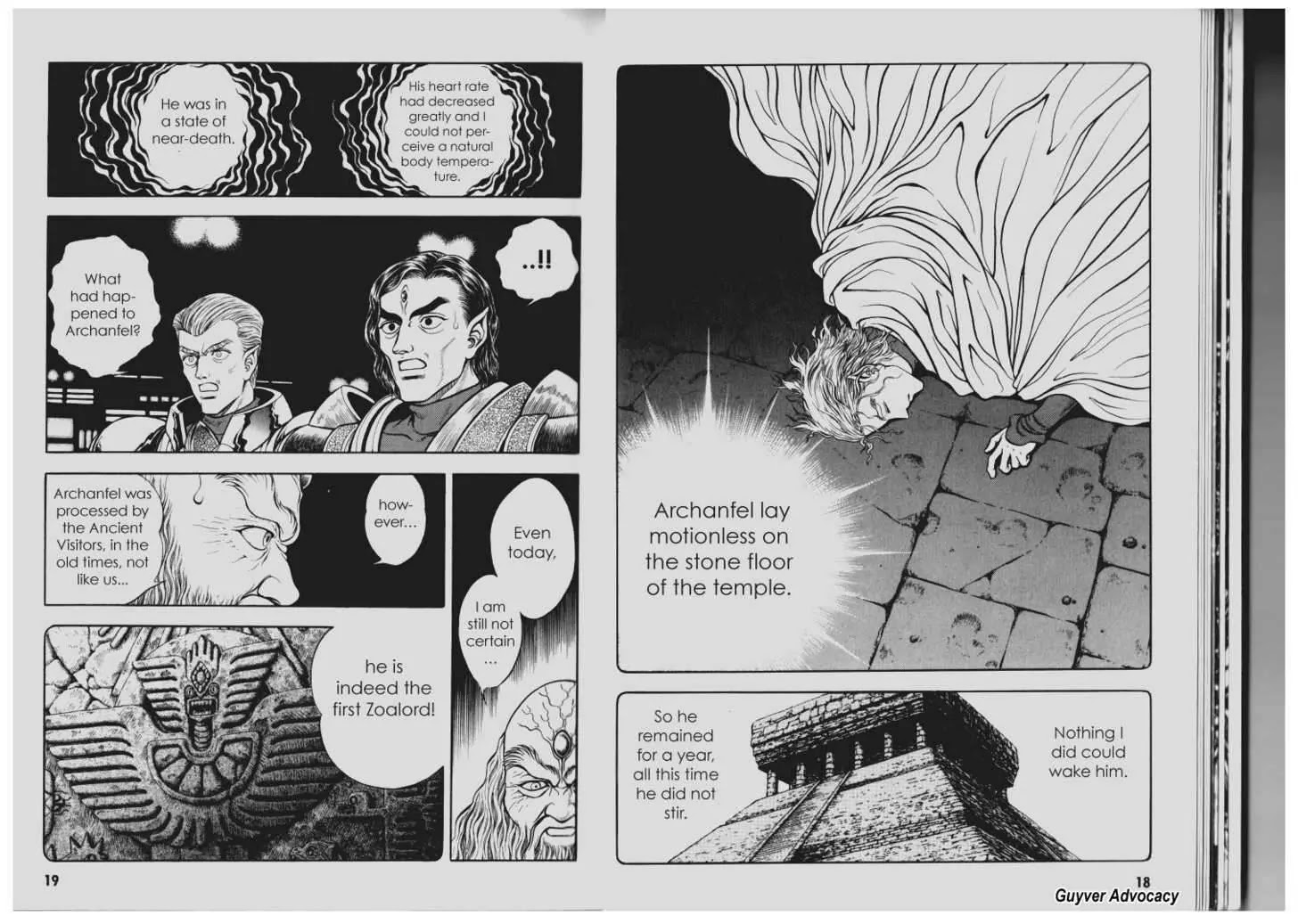 Guyver Chapter 80 page 8 - Chapter 80: The Secret of Alkanphel