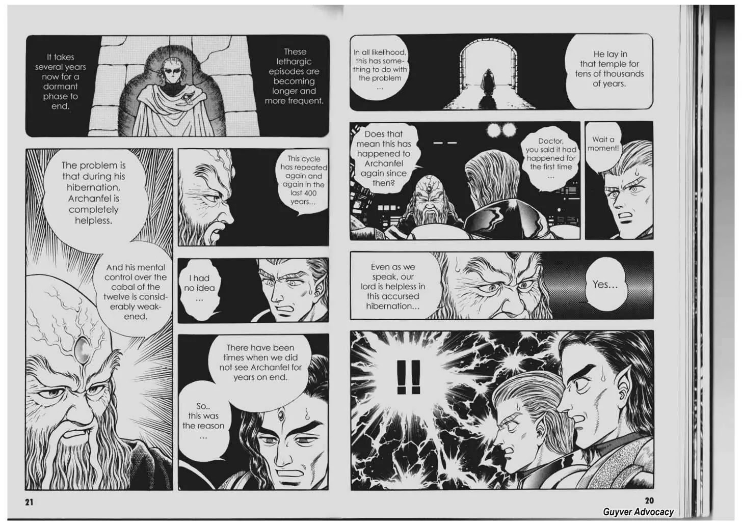 Guyver Chapter 80 page 9 - Chapter 80: The Secret of Alkanphel