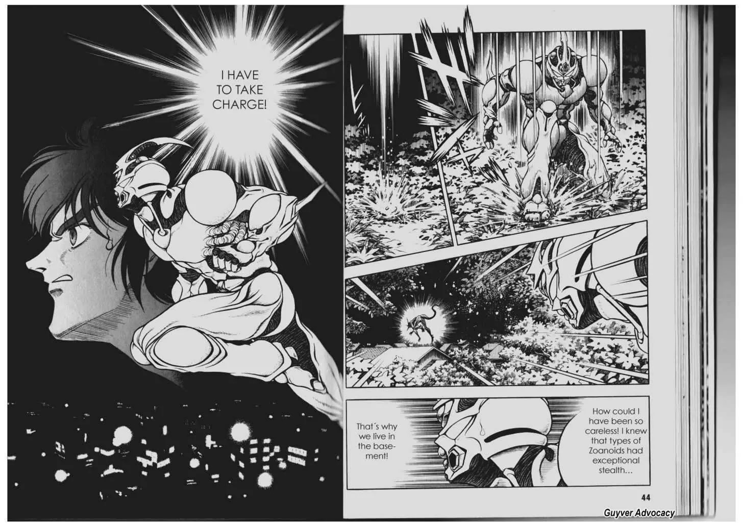Guyver Chapter 81 page 10 - Chapter 81: Invader in the Night