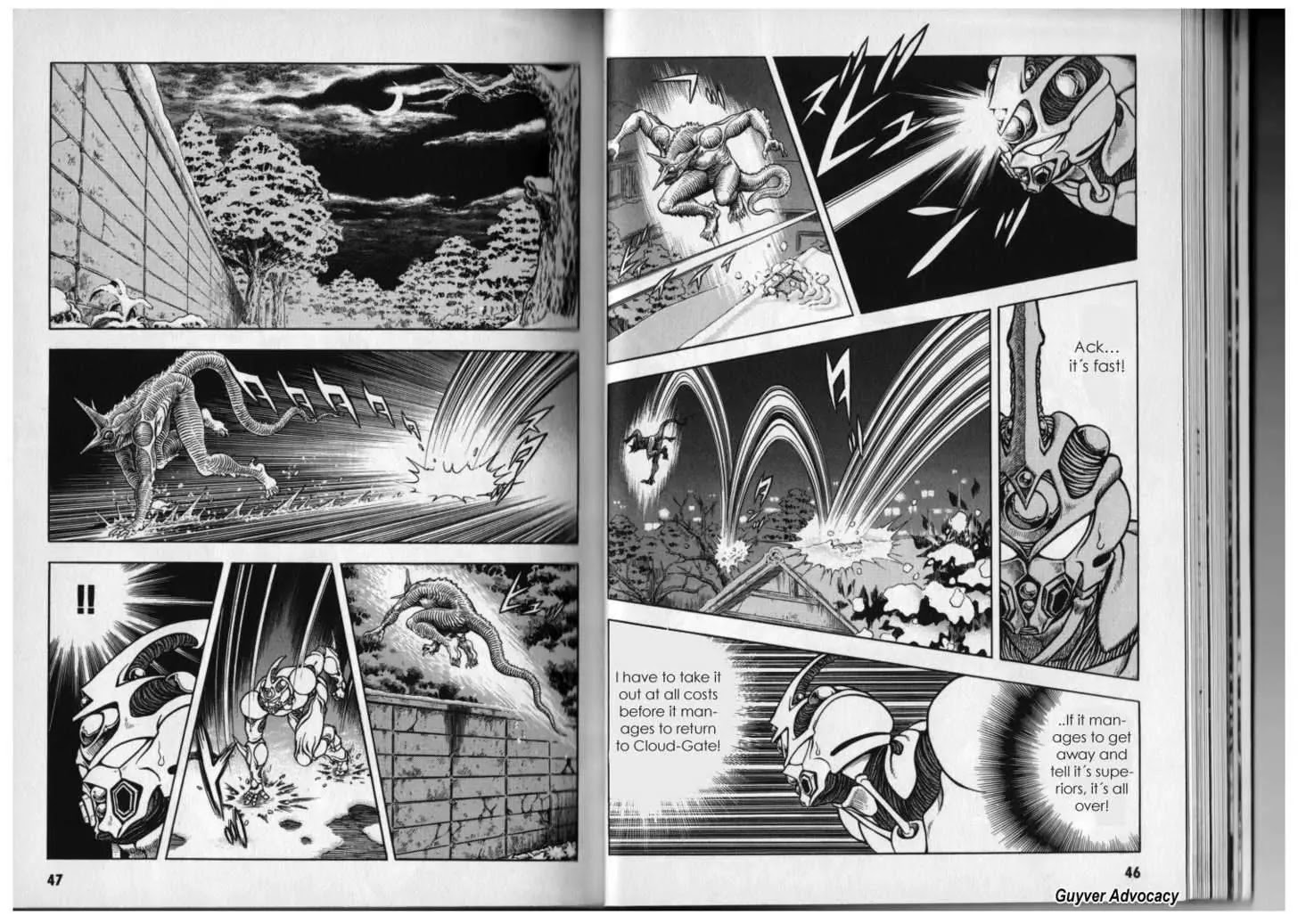 Guyver Chapter 81 page 11 - Chapter 81: Invader in the Night