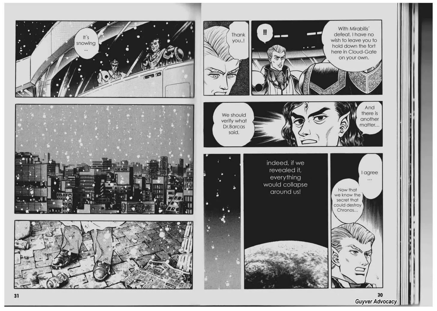 Guyver Chapter 81 page 3 - Chapter 81: Invader in the Night
