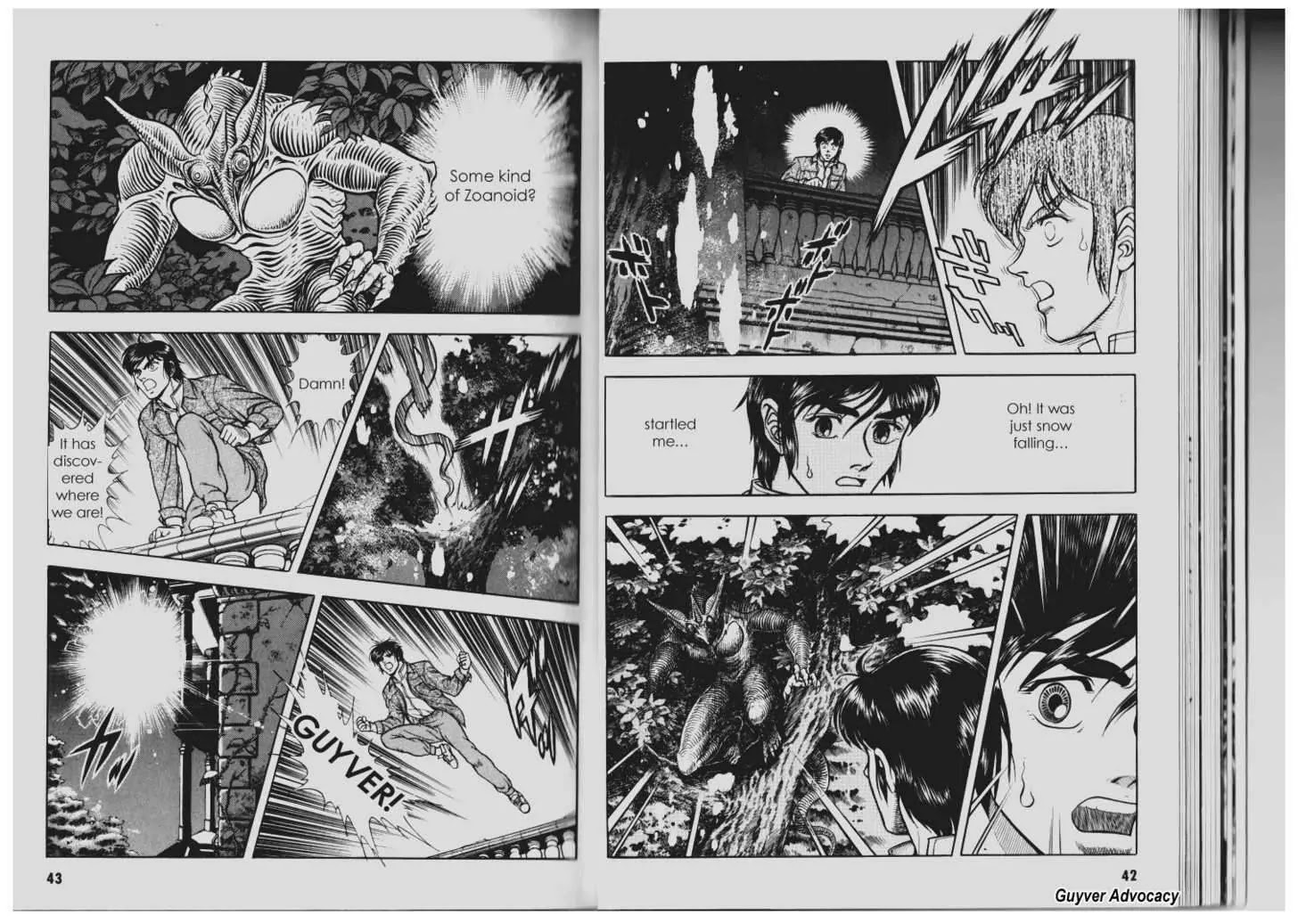 Guyver Chapter 81 page 9 - Chapter 81: Invader in the Night