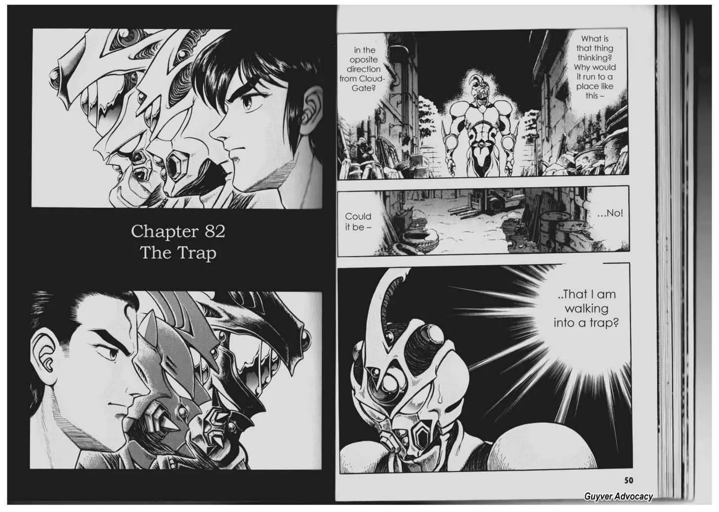 Guyver Chapter 82 page 1 - Chapter 82: The Trap