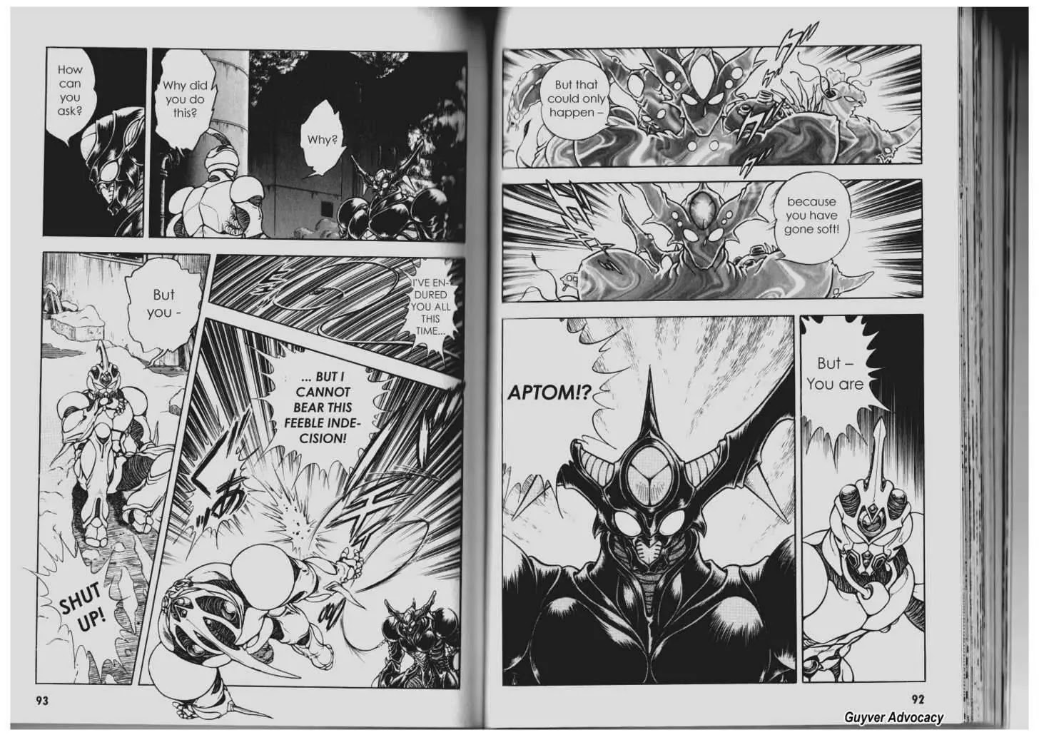Guyver Chapter 83 page 9 - Chapter 83: Attack on Chronos Headquarters