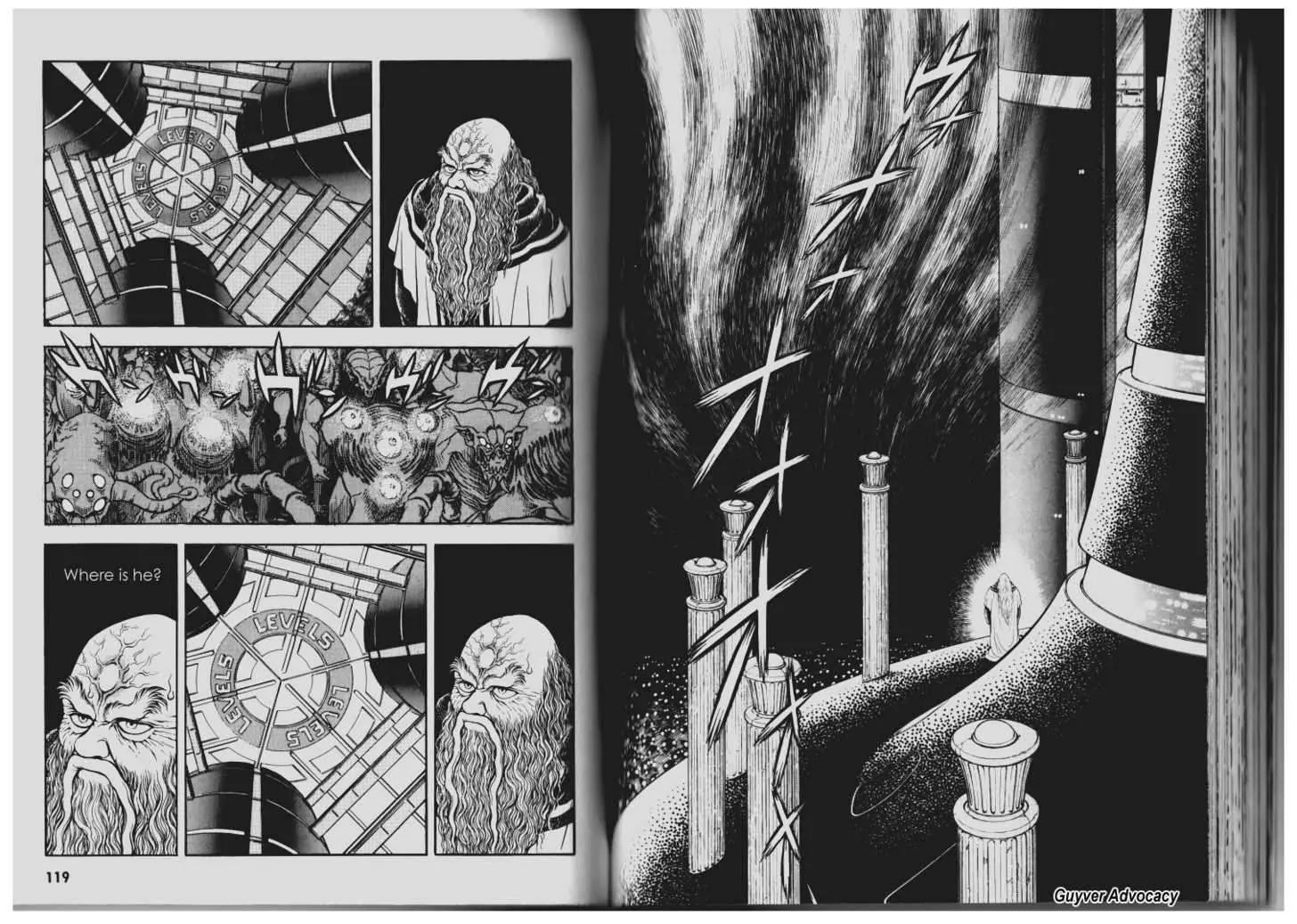 Guyver Chapter 84 page 10 - Chapter 84: Defending the Lower Level