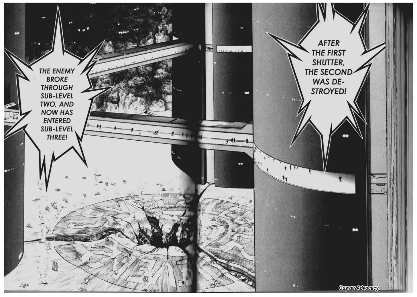 Guyver Chapter 84 page 2 - Chapter 84: Defending the Lower Level