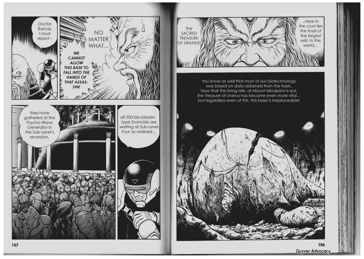 Guyver Chapter 84 page 4 - Chapter 84: Defending the Lower Level