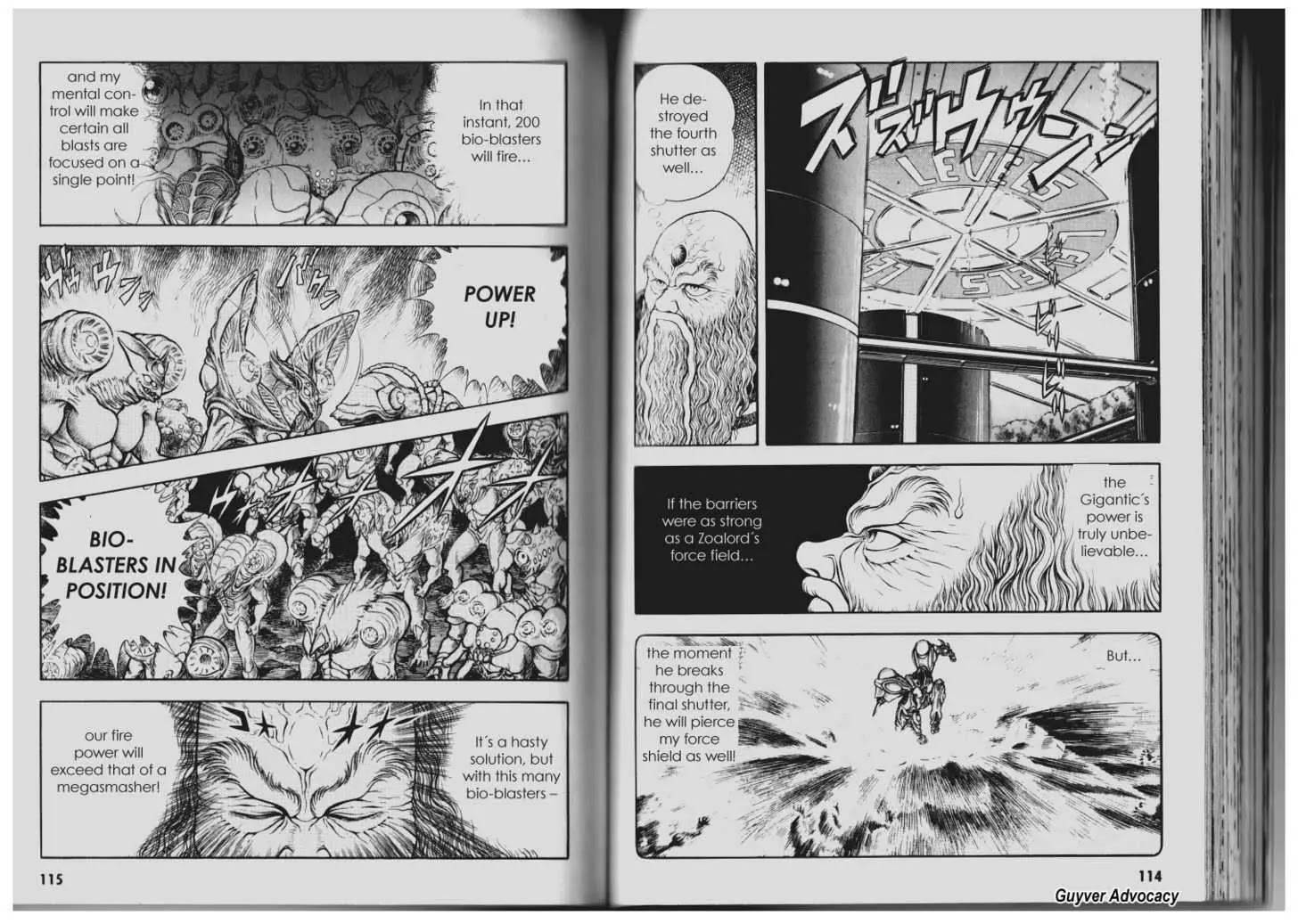 Guyver Chapter 84 page 8 - Chapter 84: Defending the Lower Level