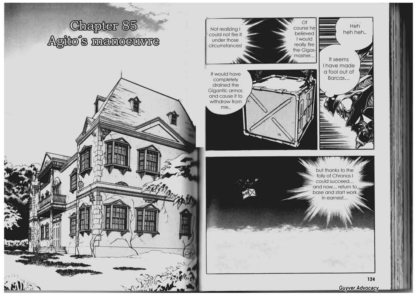 Guyver Chapter 85 page 1 - Chapter 85: Agito's Manoeuvre