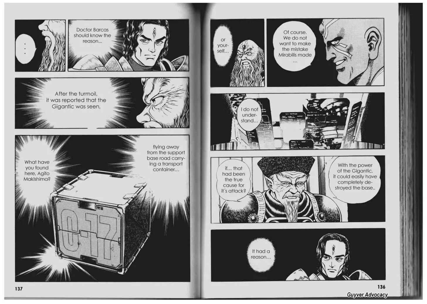Guyver Chapter 85 page 7 - Chapter 85: Agito's Manoeuvre