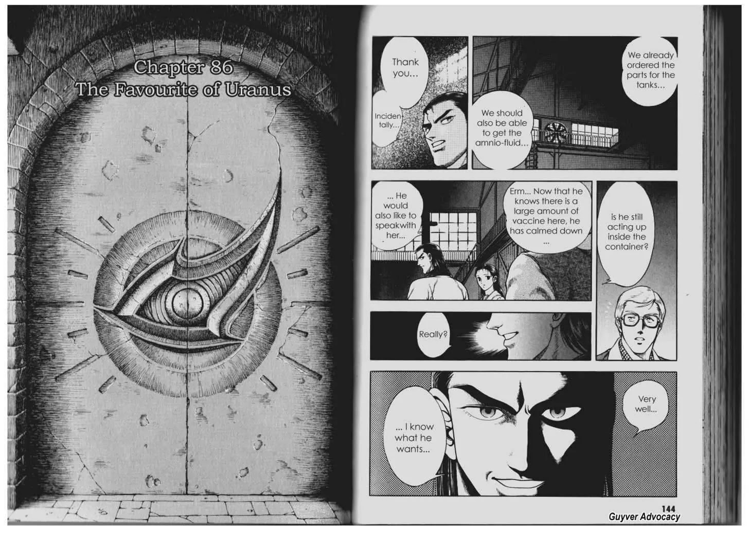 Guyver Chapter 86 page 1 - Chapter 86: The Favourite of Uranus