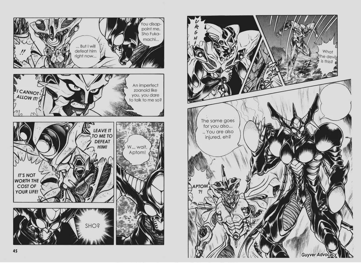 Guyver Chapter 94 page 22 - Chapter 94