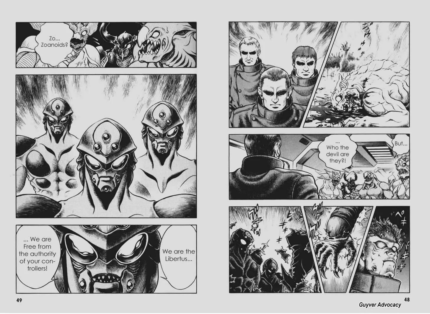Guyver Chapter 95 page 2 - Chapter 95: The Name of Libertus