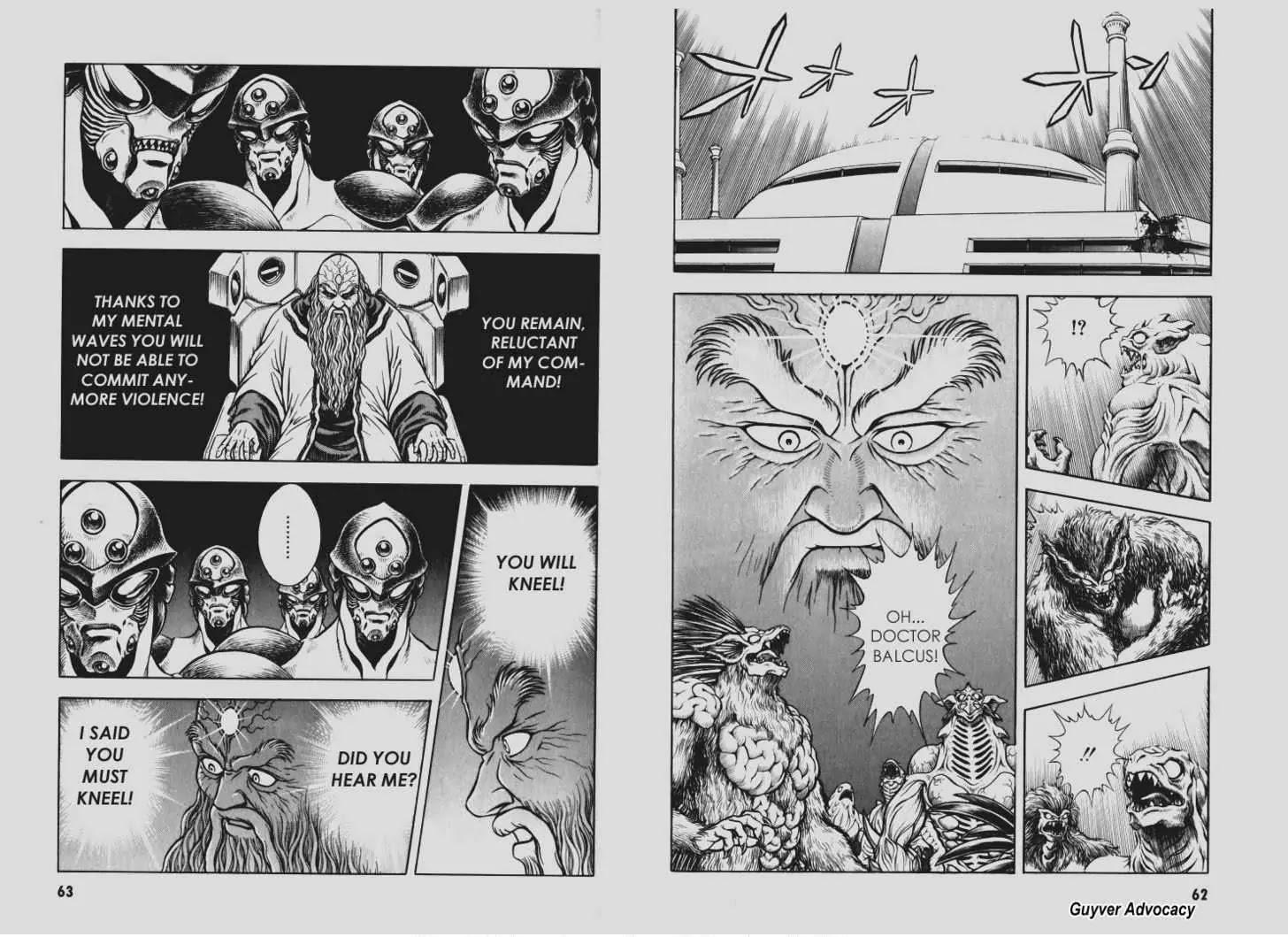Guyver Chapter 95 page 9 - Chapter 95: The Name of Libertus