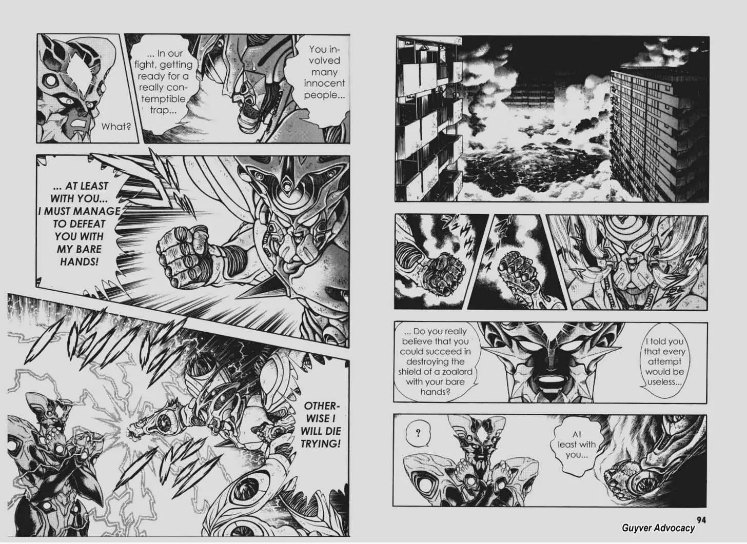 Guyver Chapter 96 page 12 - Chapter 96: Complicated Intention
