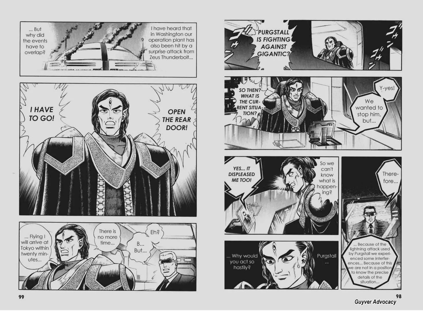 Guyver Chapter 96 page 14 - Chapter 96: Complicated Intention