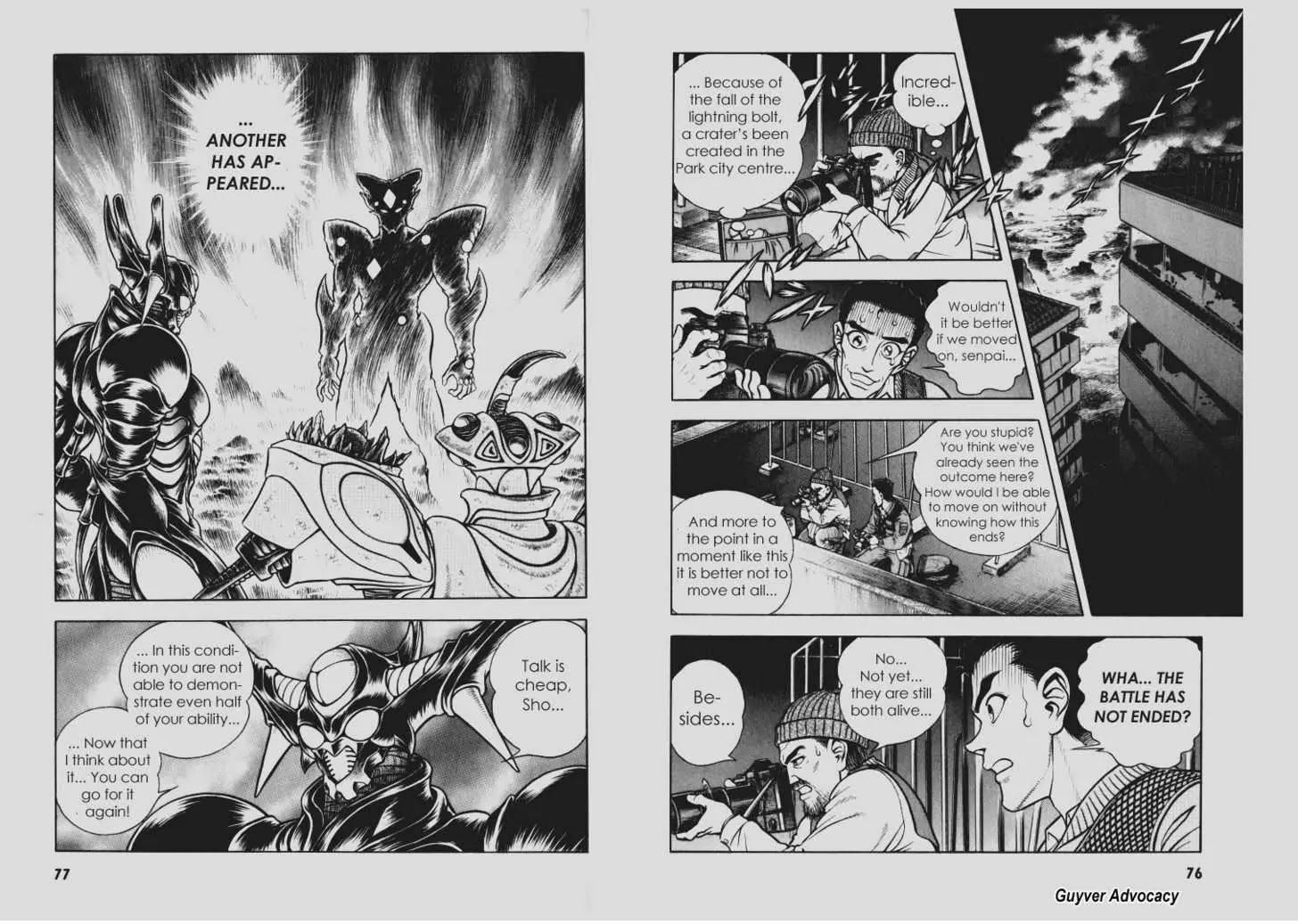 Guyver Chapter 96 page 3 - Chapter 96: Complicated Intention