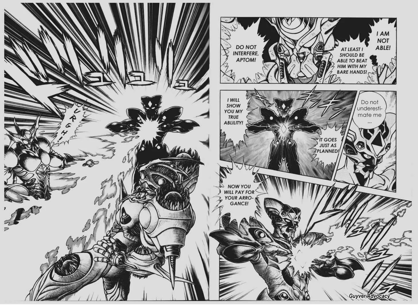 Guyver Chapter 96 page 4 - Chapter 96: Complicated Intention