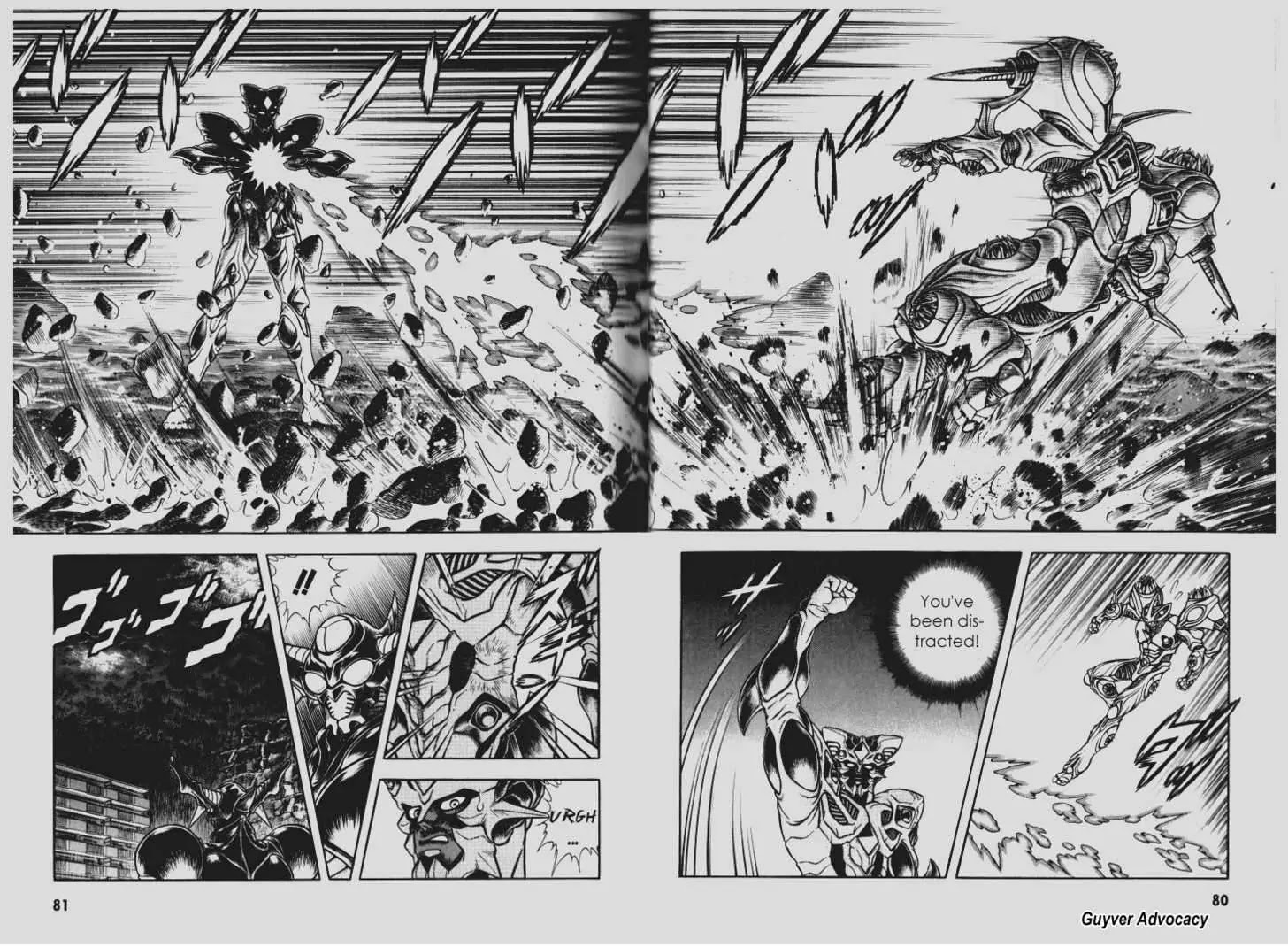 Guyver Chapter 96 page 5 - Chapter 96: Complicated Intention