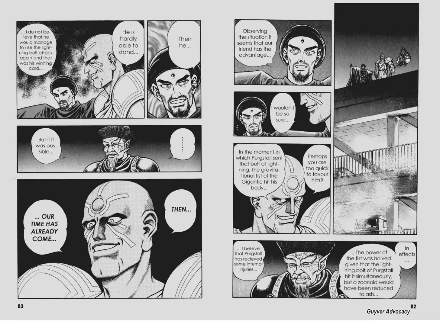 Guyver Chapter 96 page 6 - Chapter 96: Complicated Intention