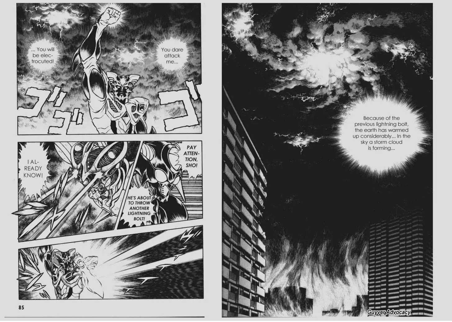 Guyver Chapter 96 page 7 - Chapter 96: Complicated Intention