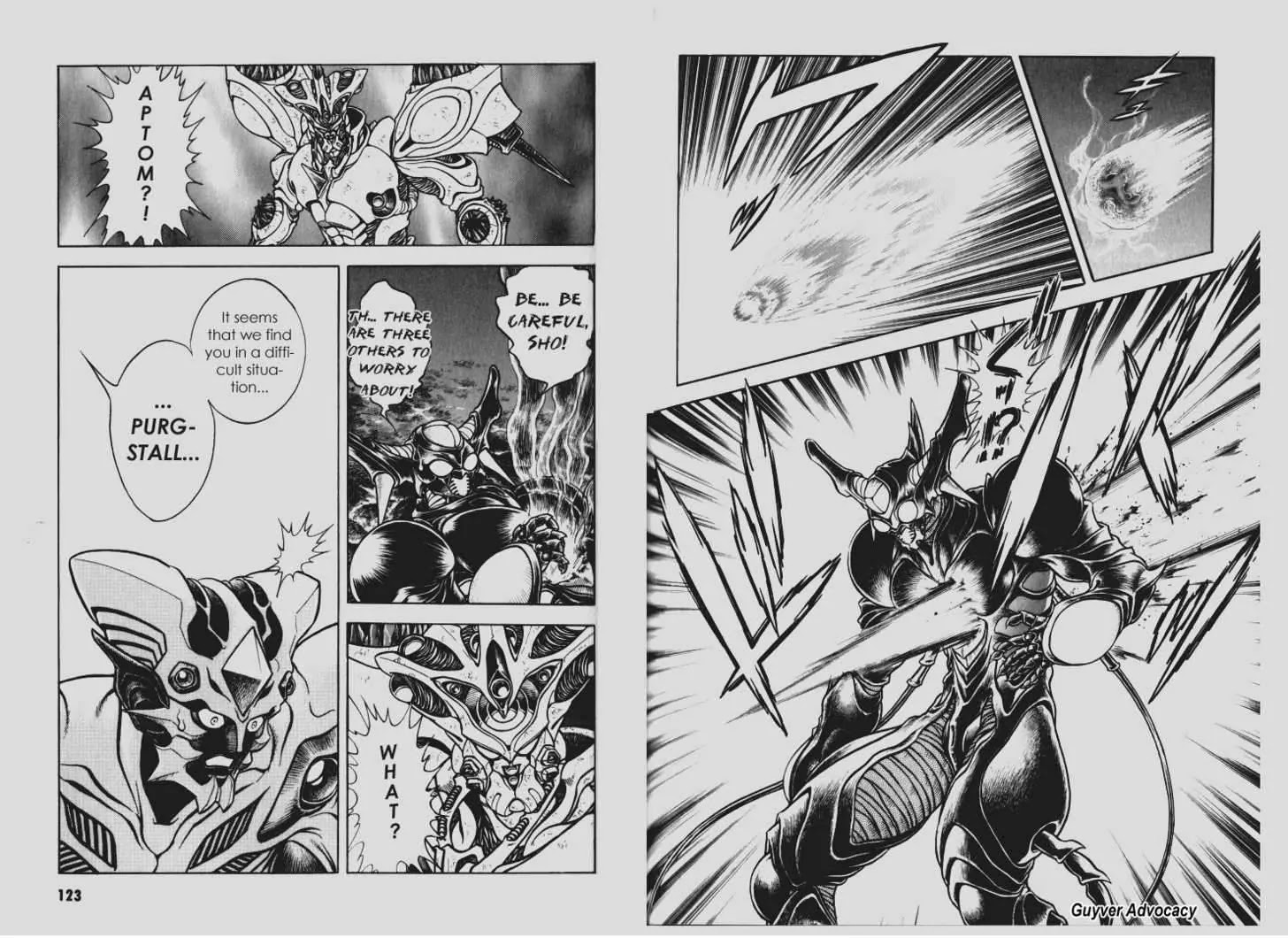 Guyver Chapter 97 page 10 - Chapter 97: The Destruction of the Barrier