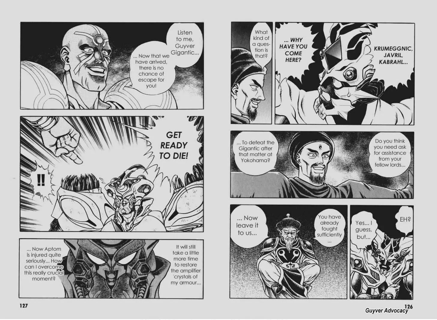 Guyver Chapter 97 page 12 - Chapter 97: The Destruction of the Barrier
