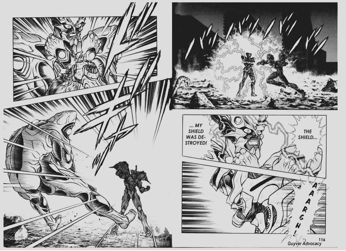 Guyver Chapter 97 page 7 - Chapter 97: The Destruction of the Barrier