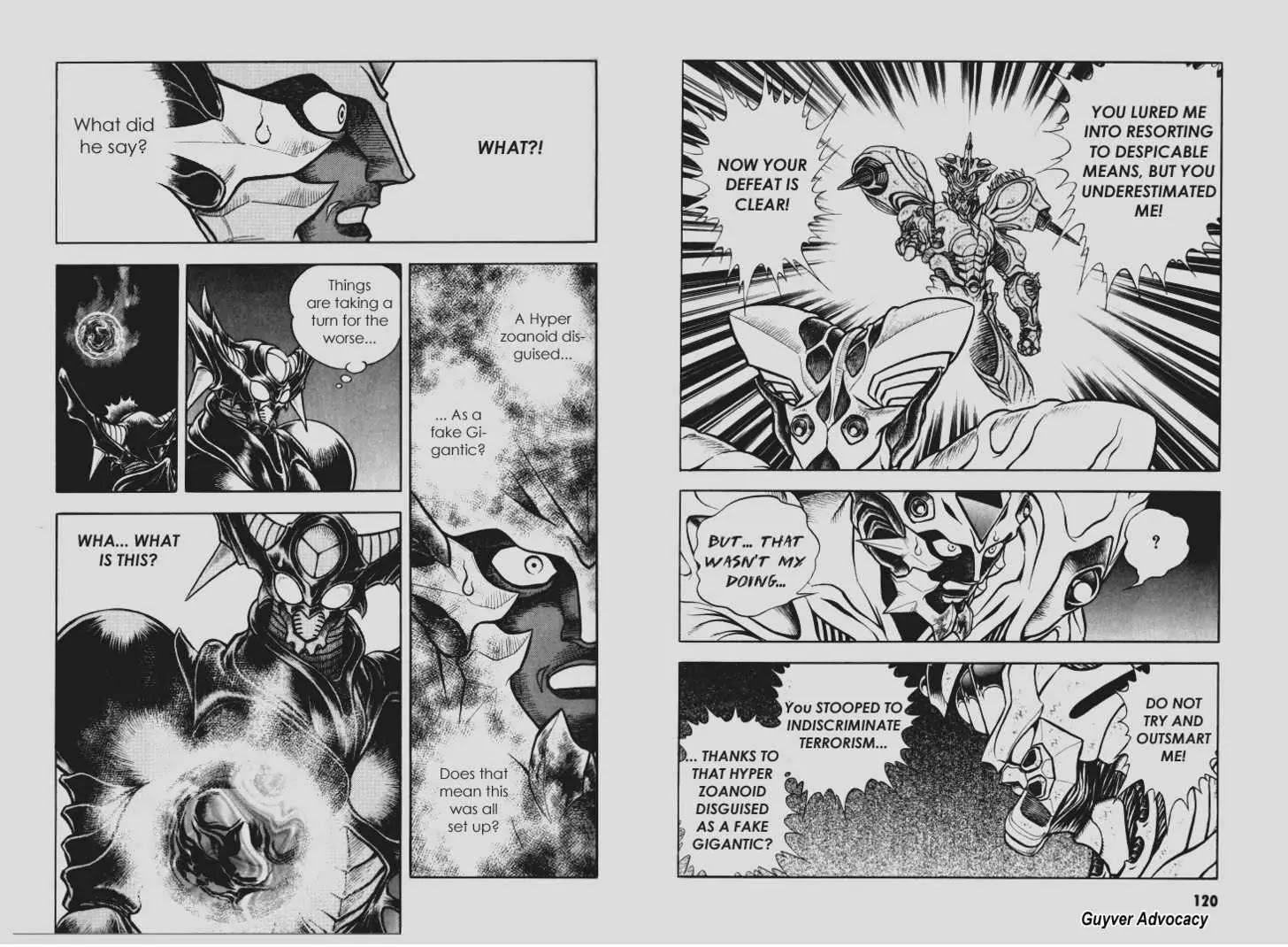 Guyver Chapter 97 page 9 - Chapter 97: The Destruction of the Barrier
