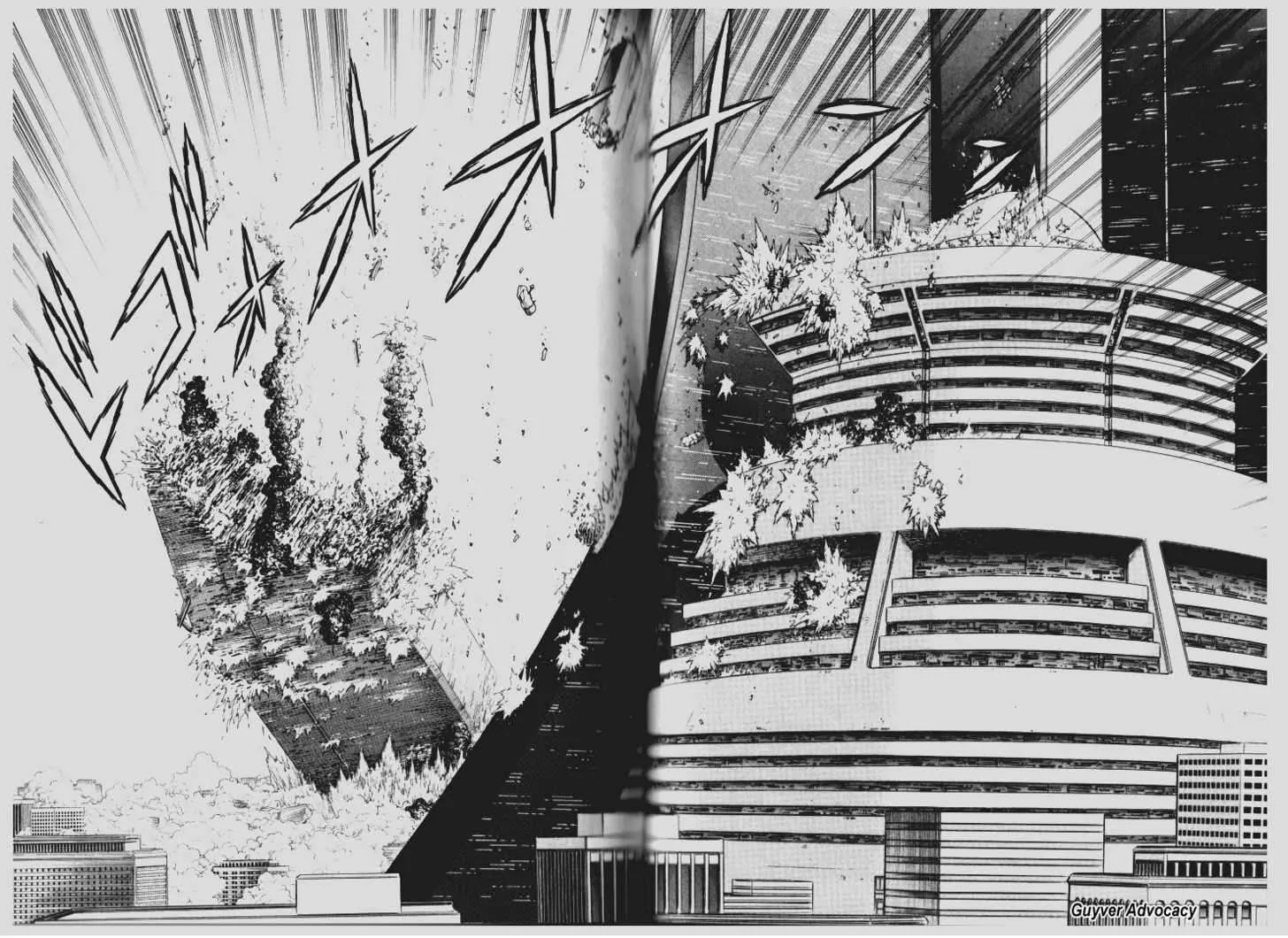 Guyver Chapter 98 page 10 - Chapter 98: Earthquake at Washington DC