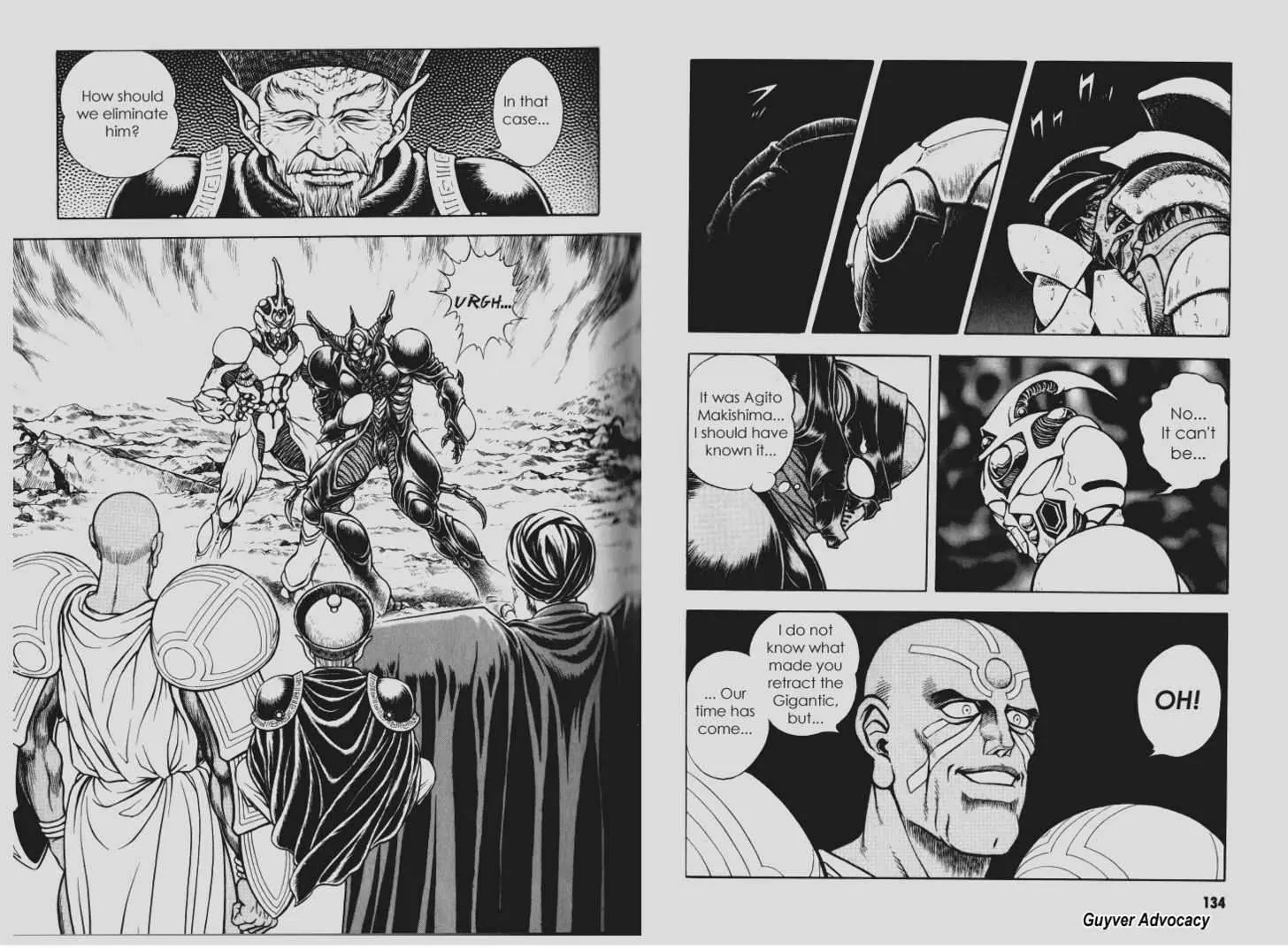 Guyver Chapter 98 page 4 - Chapter 98: Earthquake at Washington DC