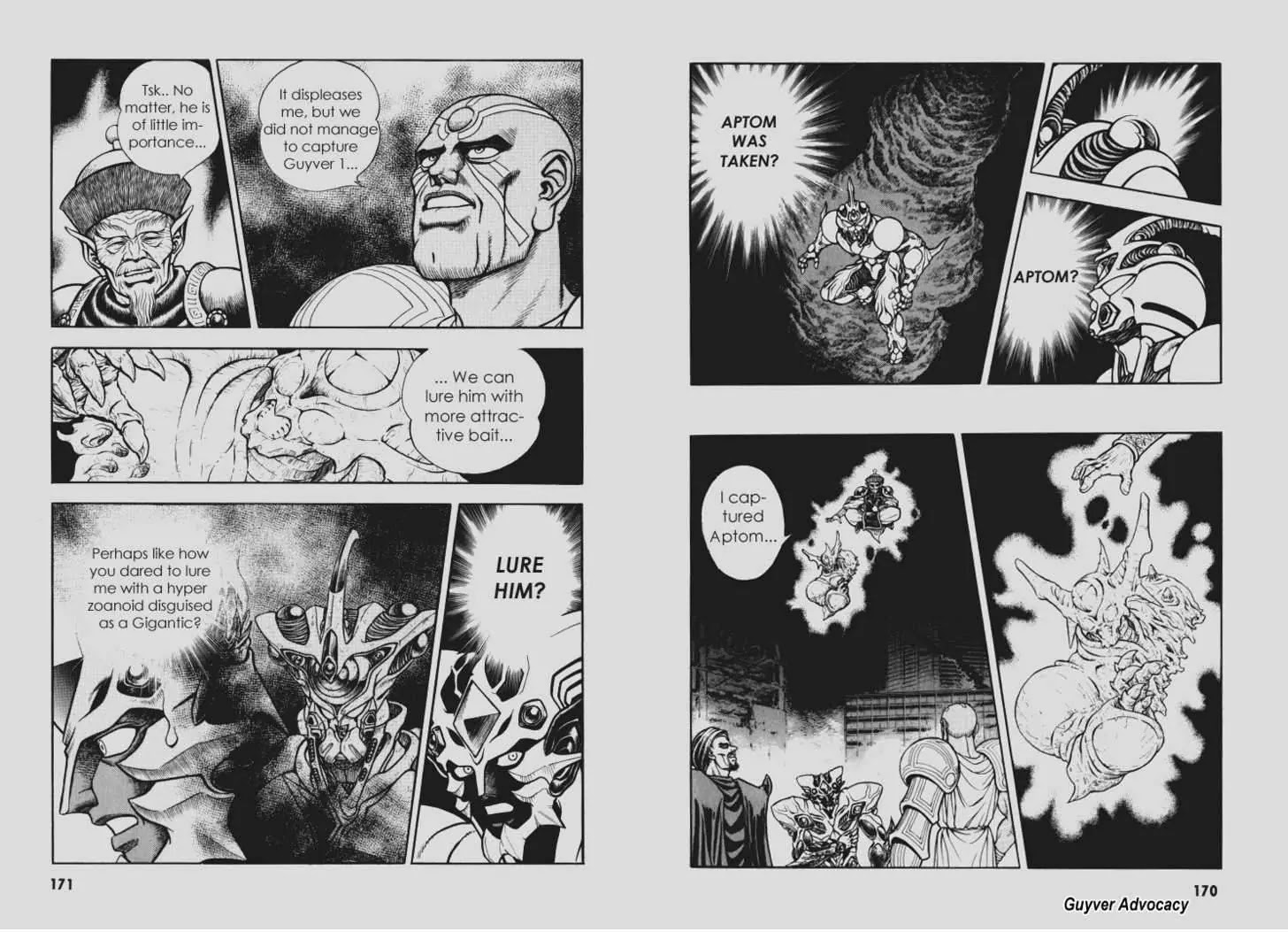 Guyver Chapter 99 page 10 - Chapter 99: The Plan of Aptom
