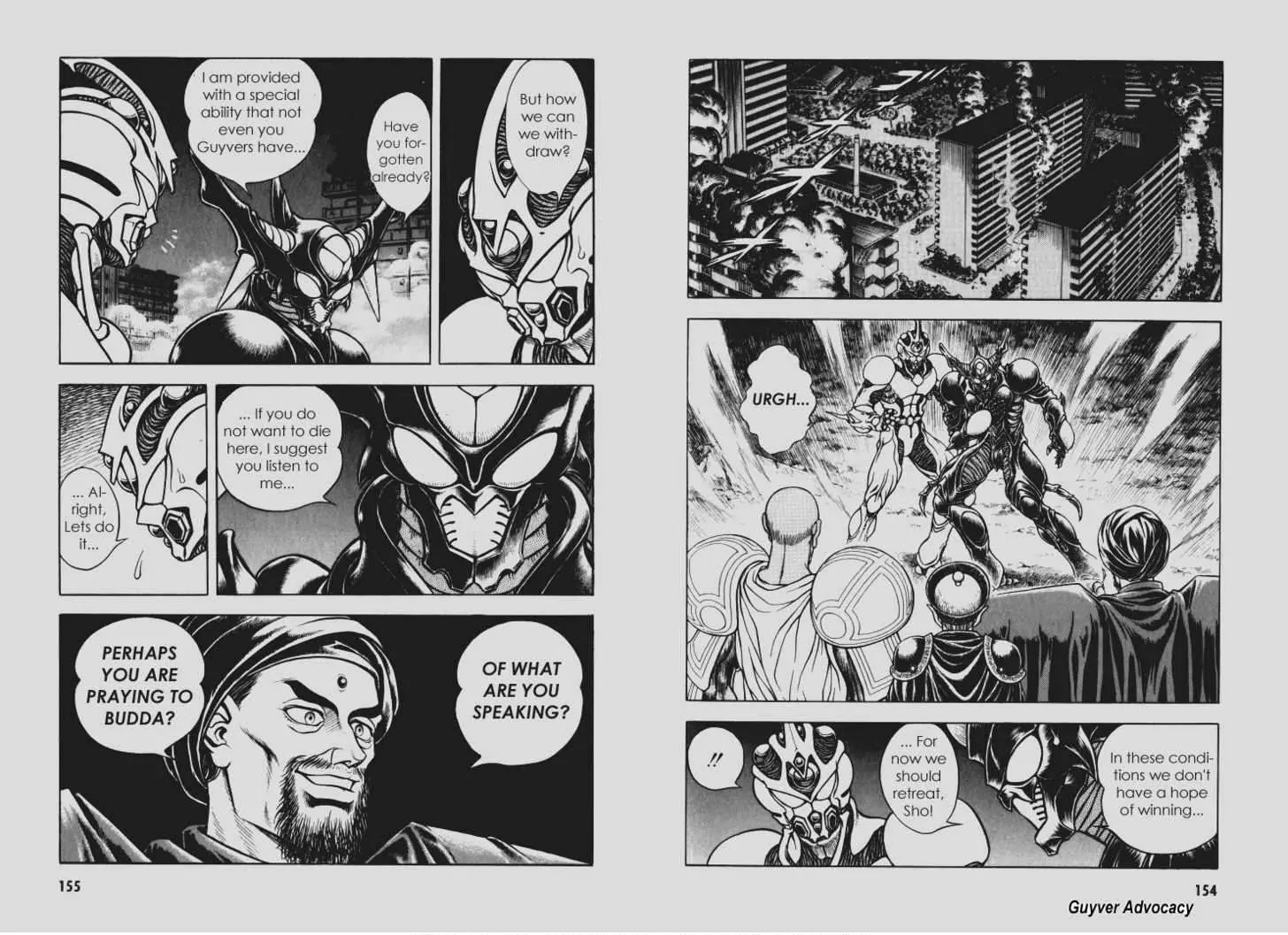 Guyver Chapter 99 page 2 - Chapter 99: The Plan of Aptom