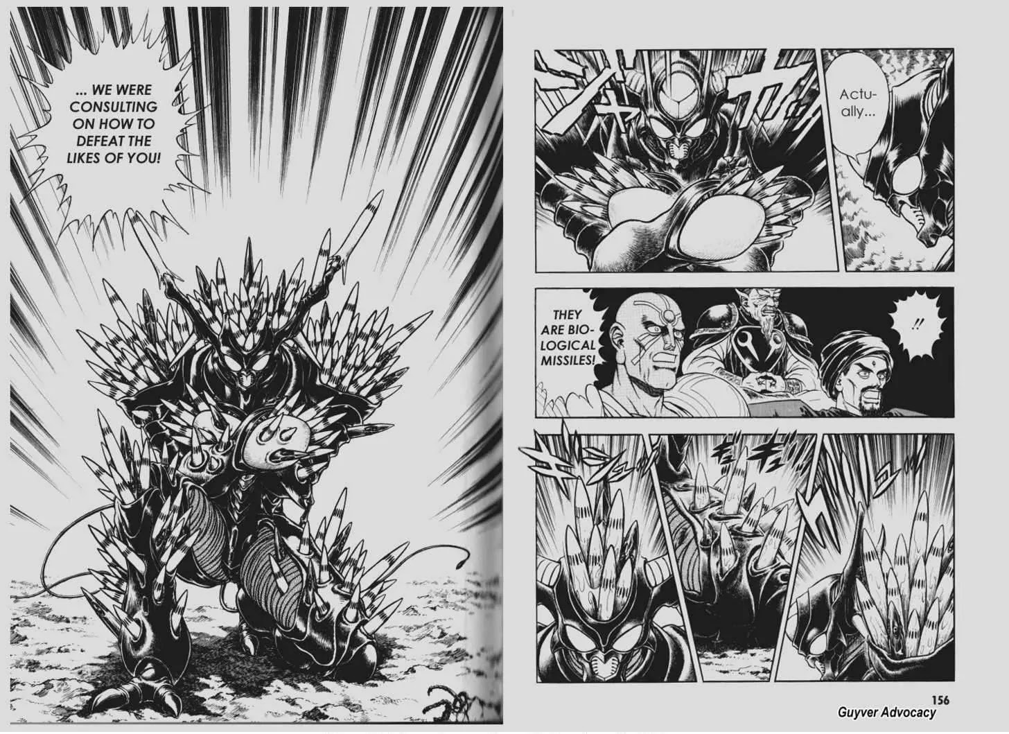 Guyver Chapter 99 page 3 - Chapter 99: The Plan of Aptom