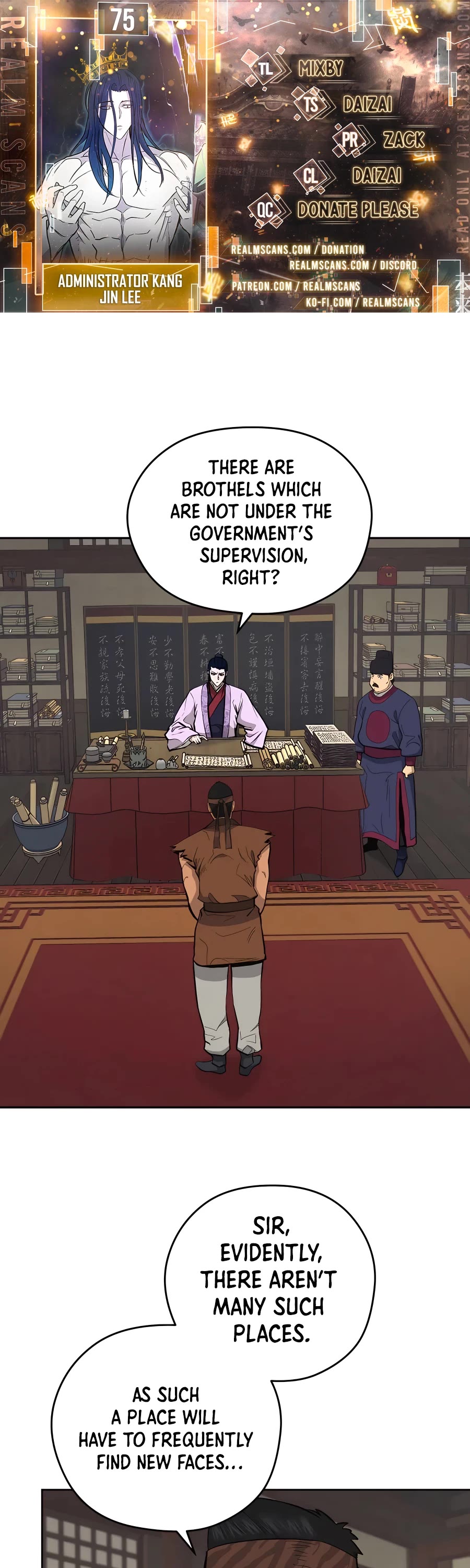 Gwanjeon: Kang Jin Lee Chapter 75 page 1 - Chapter 75