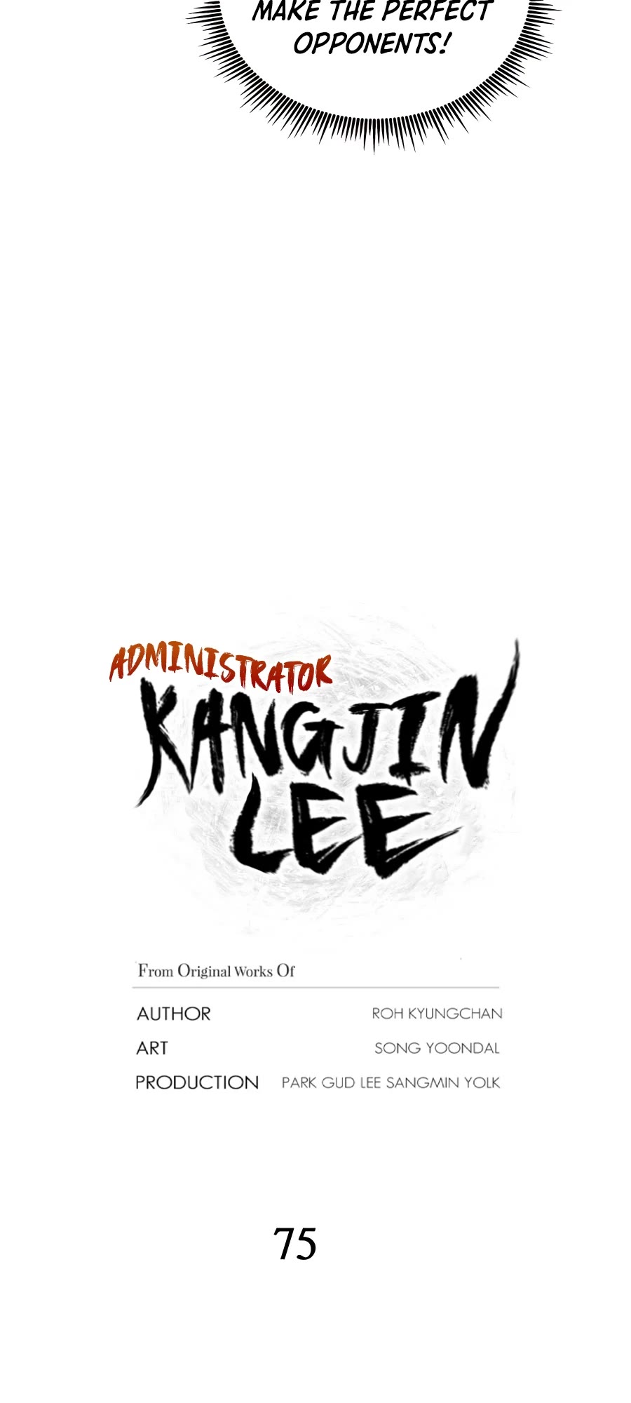 Gwanjeon: Kang Jin Lee Chapter 75 page 14 - Chapter 75