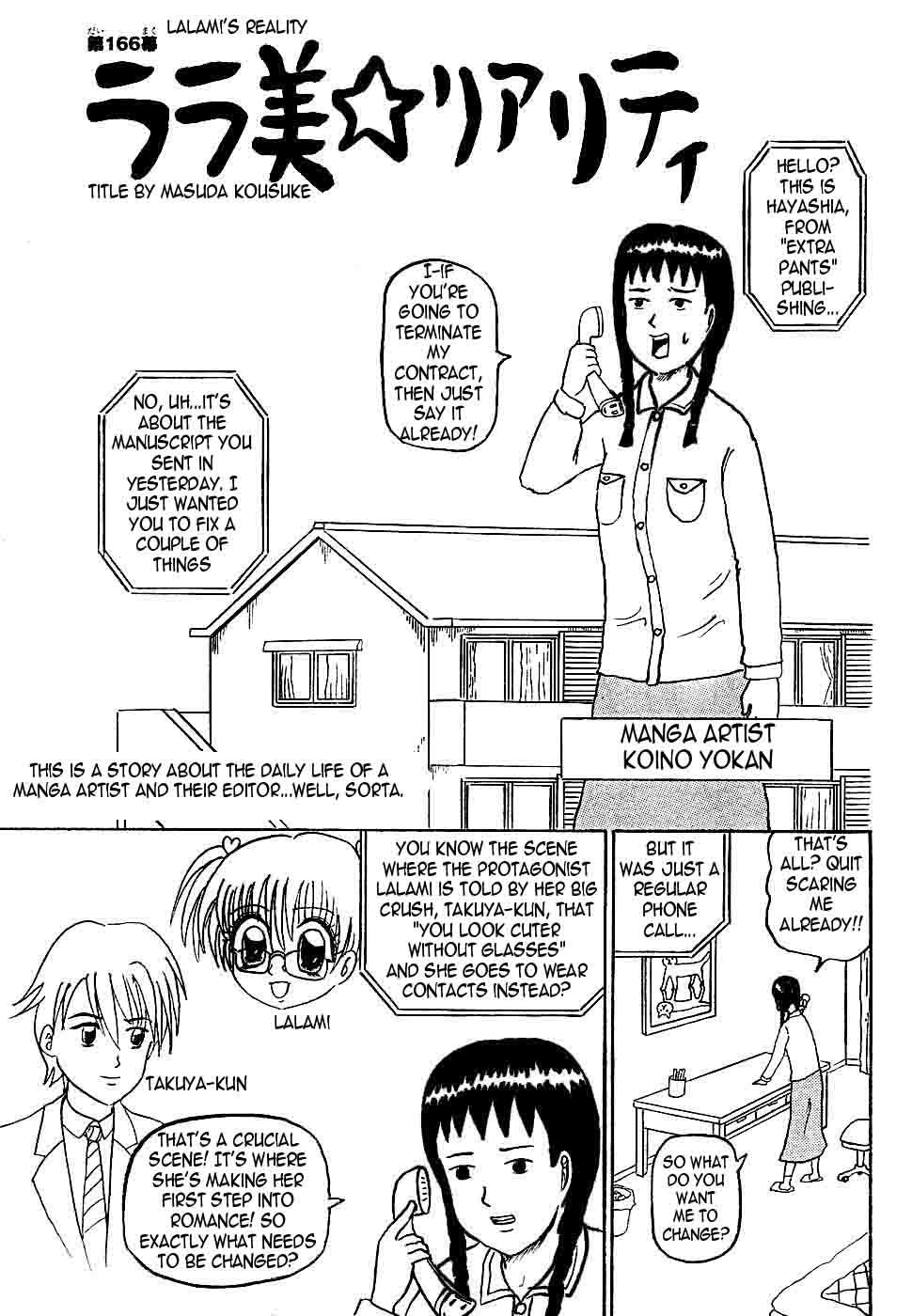 Gyagu Manga Biyori Chapter 166 page 1 - Chapter 166