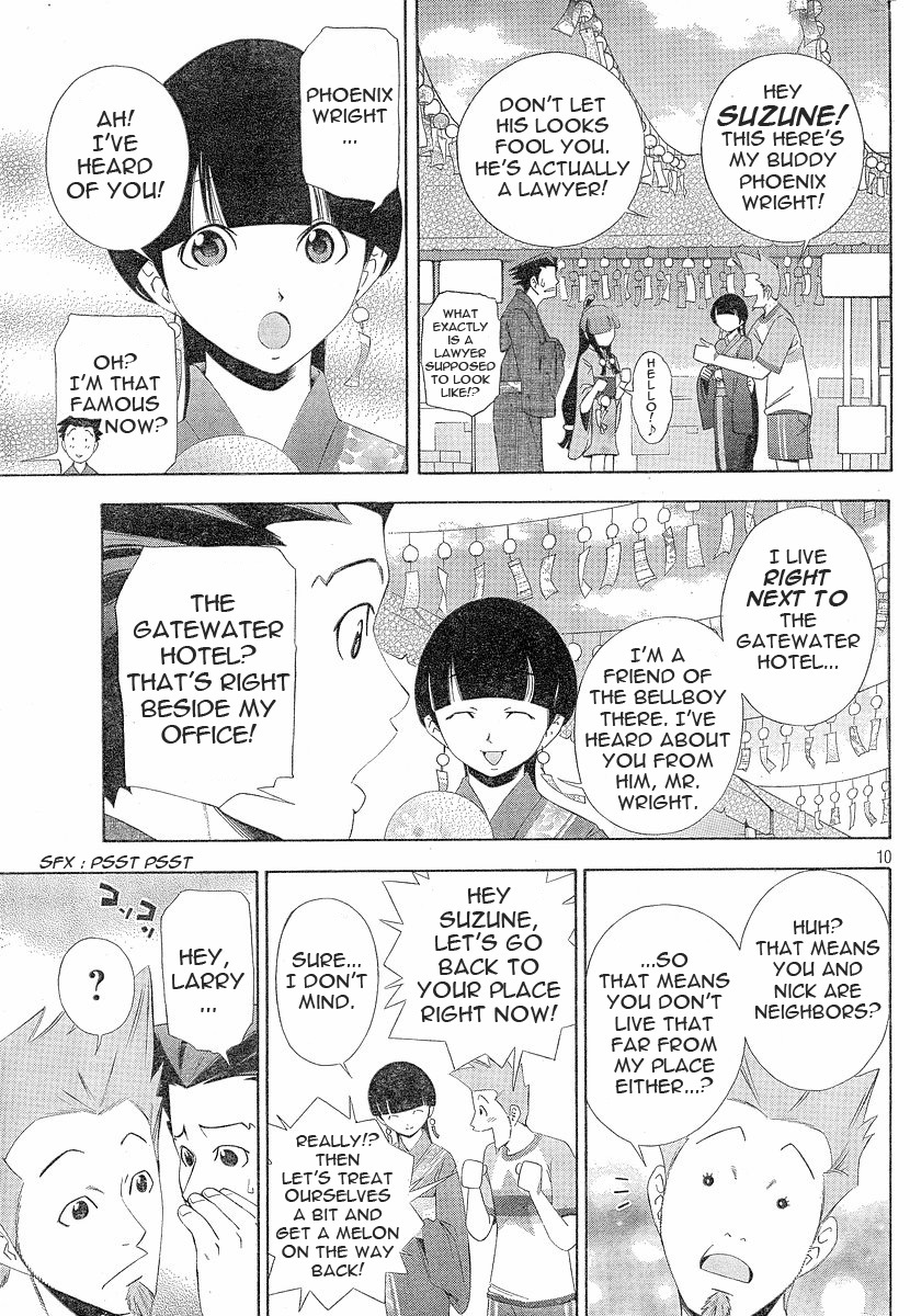 Gyakuten Saiban Chapter 1.1 page 10 - Vol.1 Chapter 1: Turnabout with the Wind