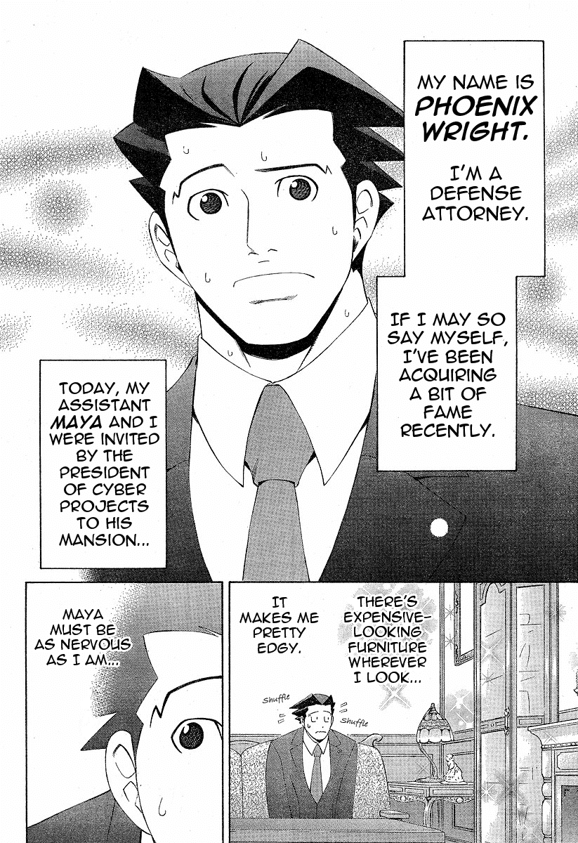 Gyakuten Saiban Chapter 1.2 page 14 - Vol.1 Chapter 2: Turnabout Gallows ①
