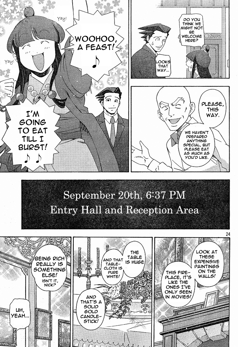 Gyakuten Saiban Chapter 1.2 page 23 - Vol.1 Chapter 2: Turnabout Gallows ①