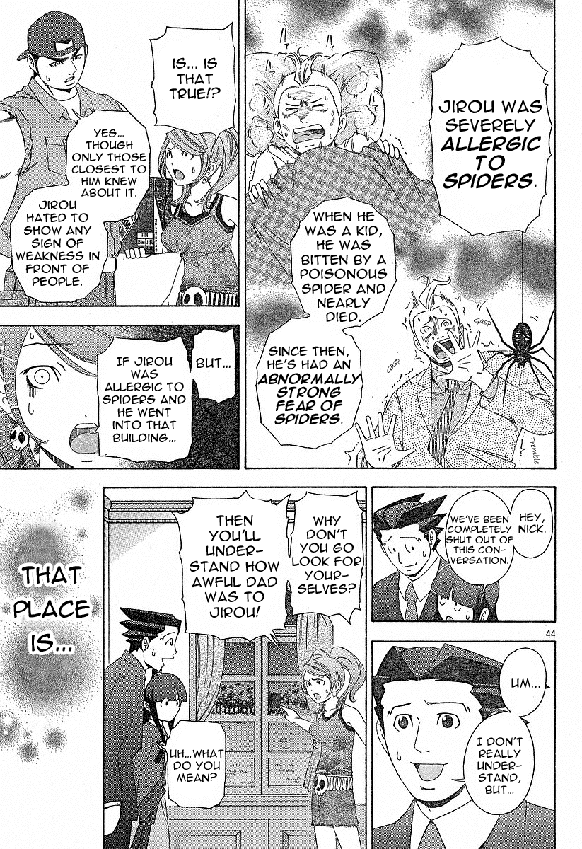 Gyakuten Saiban Chapter 1.2 page 42 - Vol.1 Chapter 2: Turnabout Gallows ①