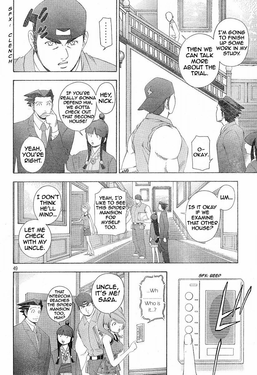 Gyakuten Saiban Chapter 1.2 page 47 - Vol.1 Chapter 2: Turnabout Gallows ①