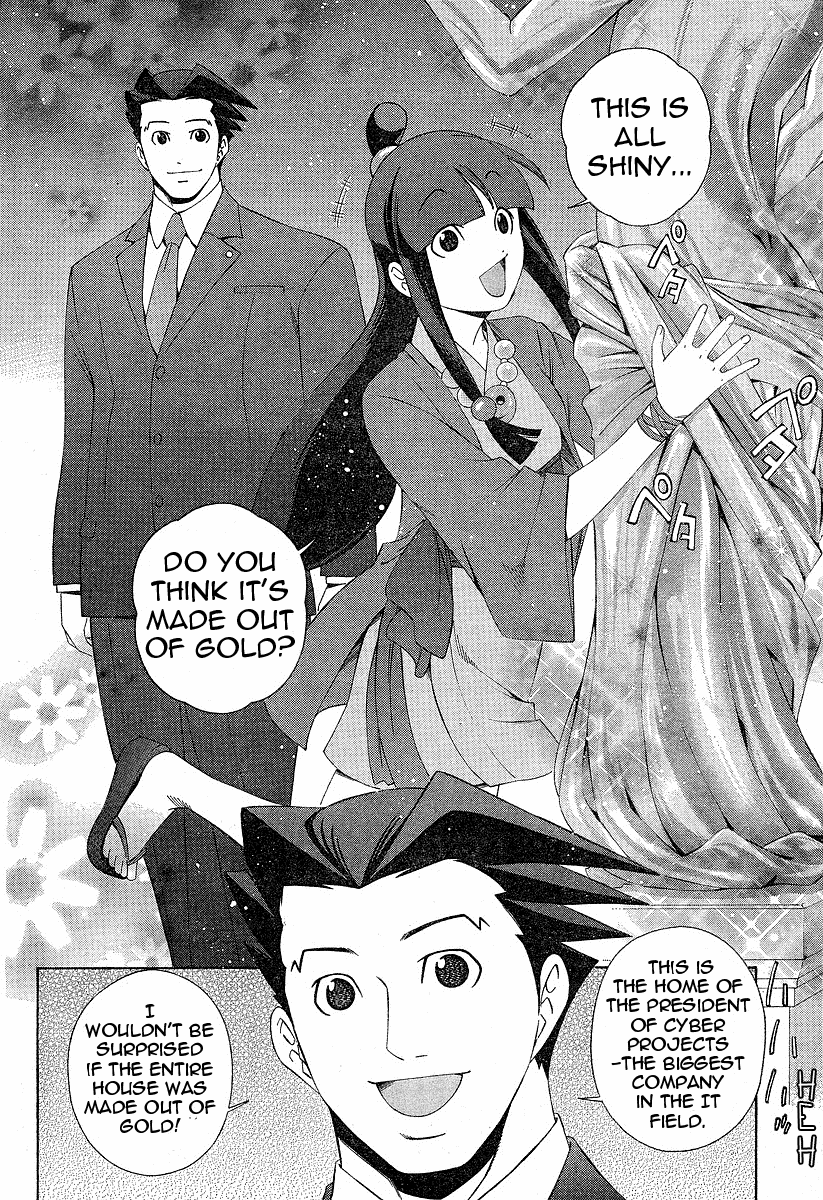 Gyakuten Saiban Chapter 1.2 page 8 - Vol.1 Chapter 2: Turnabout Gallows ①