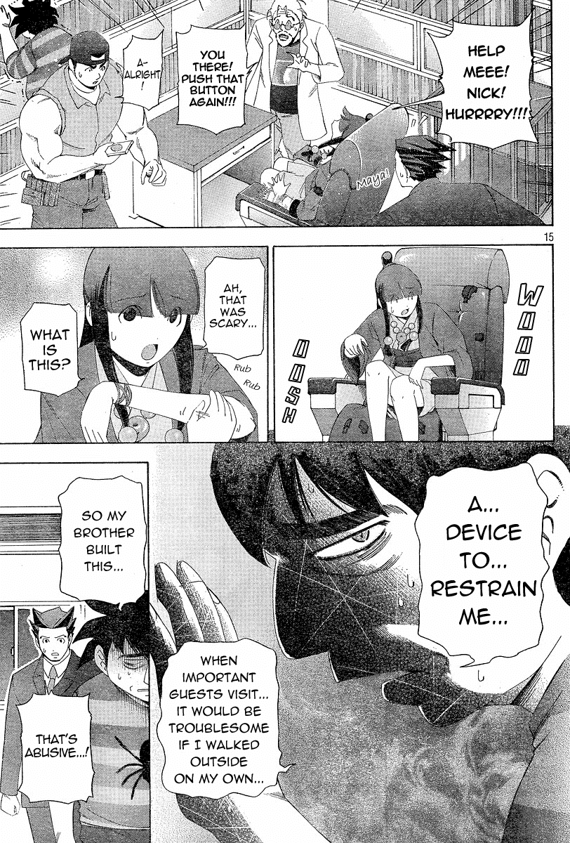 Gyakuten Saiban Chapter 1.3 page 15 - Vol.1 Chapter 3: Turnabout Gallows ②